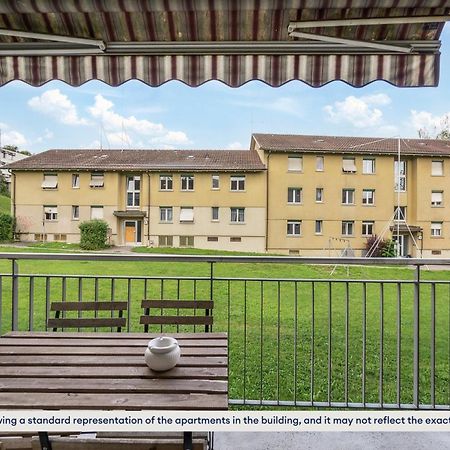 Urban Living Redefined: Apartment In Oerlikon Zürih Dış mekan fotoğraf