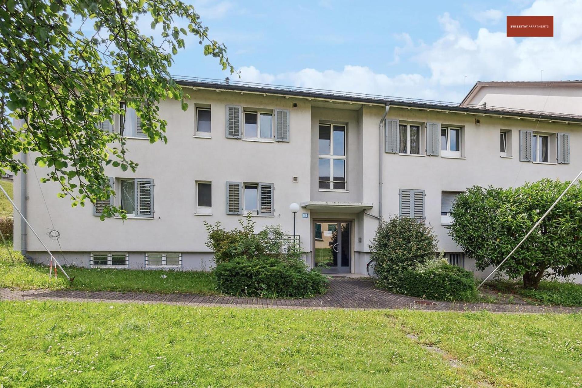Urban Living Redefined: Apartment In Oerlikon Zürih Dış mekan fotoğraf